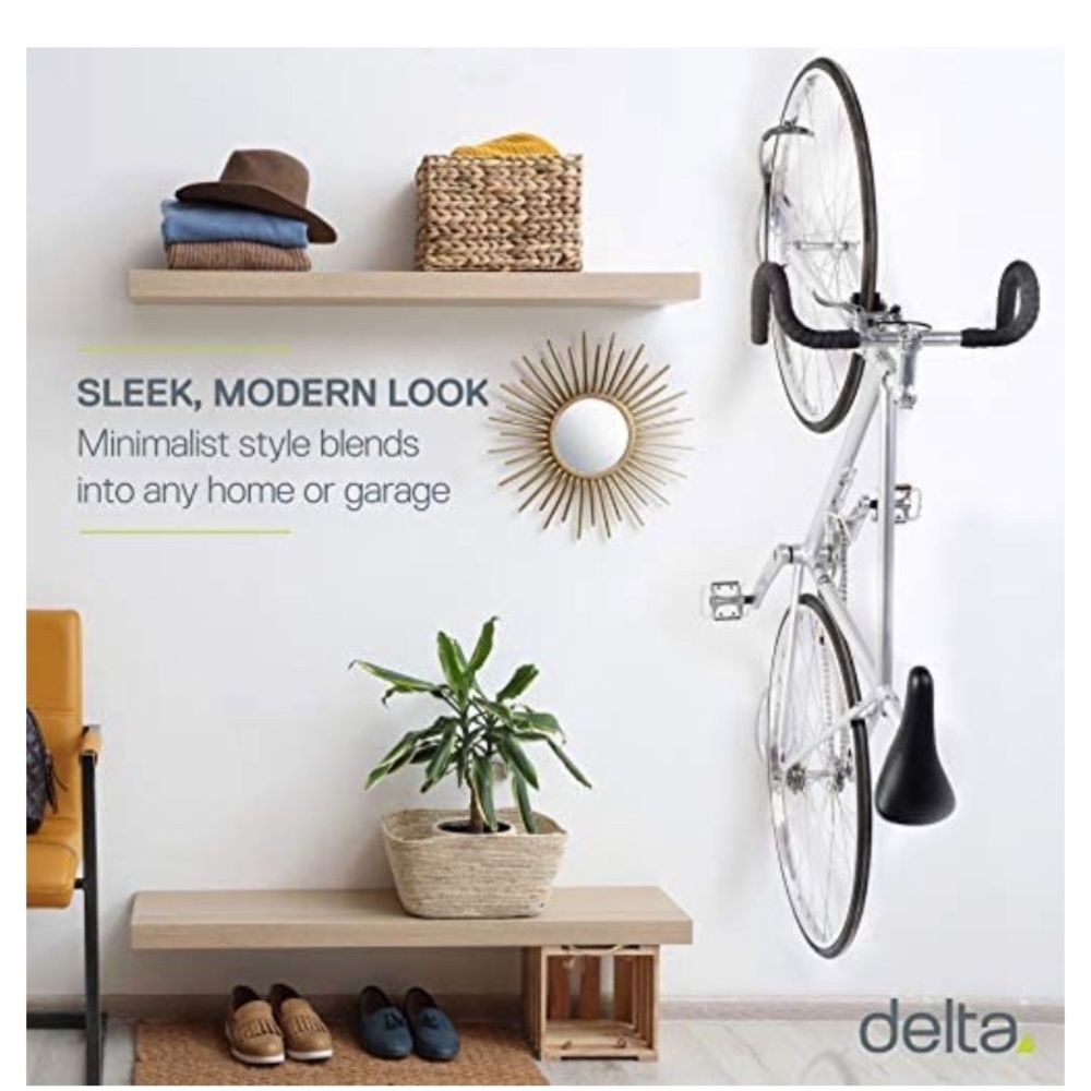 NWT DELTA CYCLE  WALL BIKE RACK GARAGE SPACE SAVER
